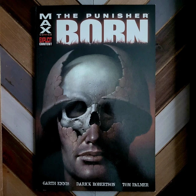 PUNISHER: BORN (Marvel 2016) HIGH GRADE TPB, Novel Collects #1-4 (GARTH ENNIS)
