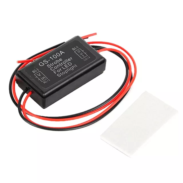 12-24V Flash Strobe Controller Car Brake Light Flasher Module For Vehicles BII