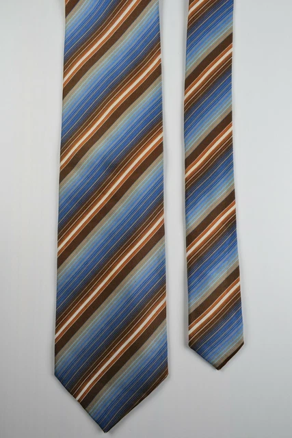 Cravate Pour Homme ALTEA Milano - Soie - Made In Italy - Modèle Rare Large Avec Motif - Neuf Avec étiquettes