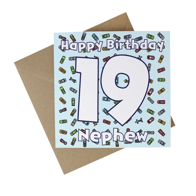 Carte D'anniversaire Personnalisée Pour 19 Ans | Ballon De 19 Ans | Carte Joyeux 19e Anniversaire Pour Garçon, Fille | Fils, Fille, Petit-fils, Petite-fille - Canada