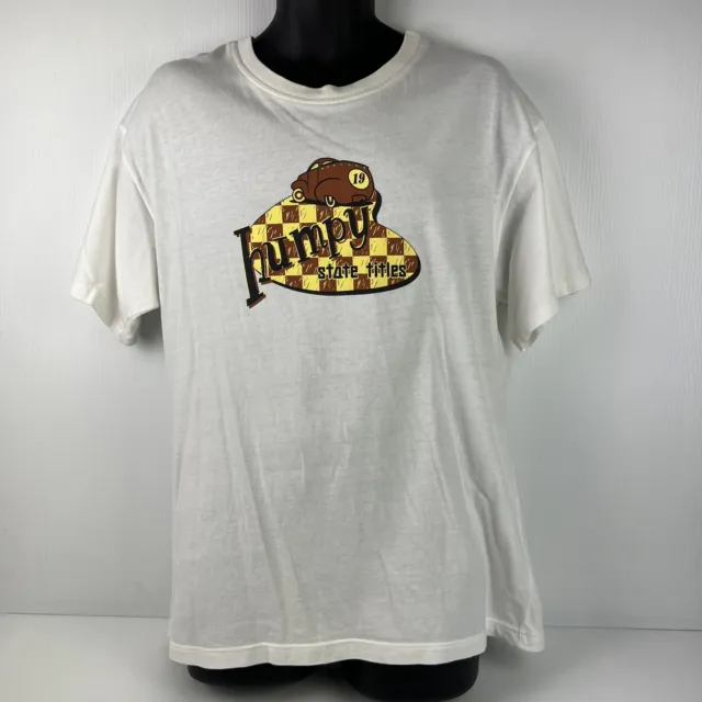 Vintage Brolga Made in Australia Humpy State Titles Graphic T-Shirt Mens L