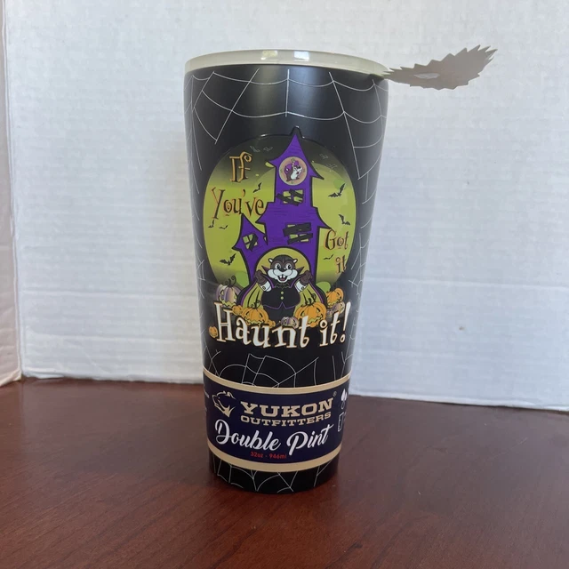 2023 BUCEE'S BEAVER Glow N Dark Halloween Double Pint 32 Oz. Tumbler