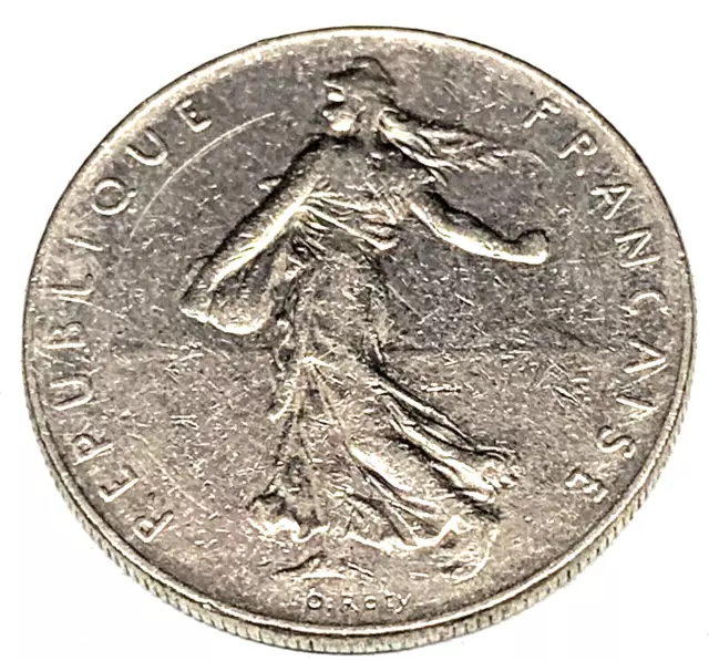 # C4927     France   Coin,     One Franc   1977