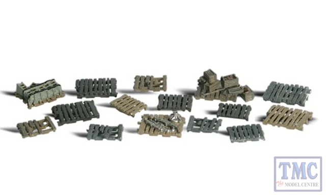 A2161 Woodland Scenics N Gauge Assorted Skids