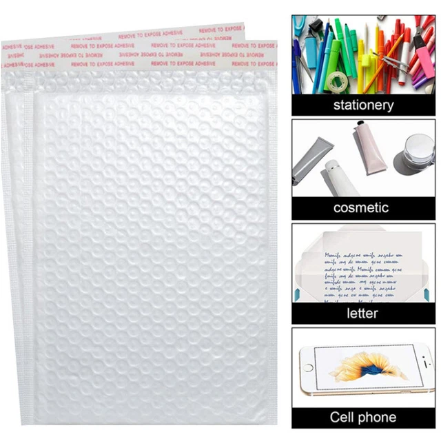 10.5"x15" Set of 50 Poly Bubble Mailer Padded Envelope Shipping Bag Self Sealing