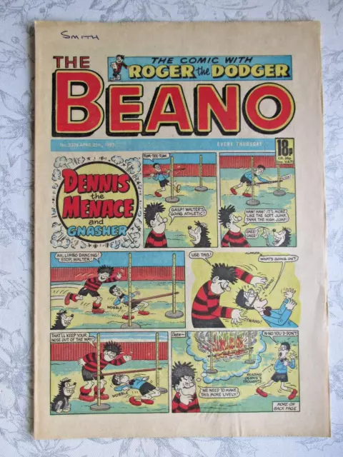 THE BEANO COMIC.    NO. 2336.   APRIL 25th.  1987.