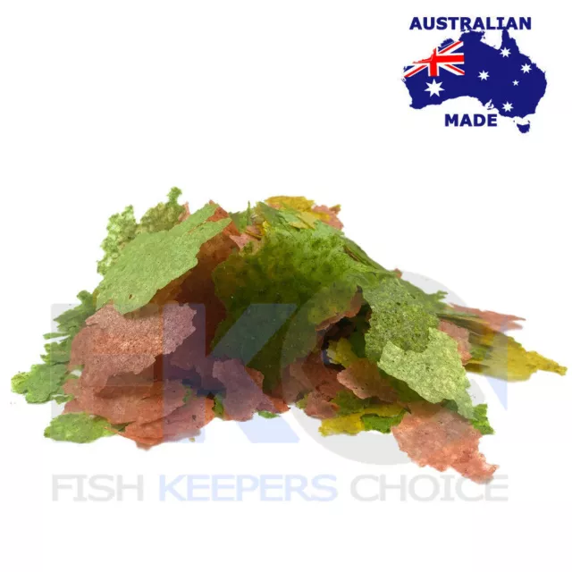 FKC Tropical & Cichlid Aquarium Flakes Fish Food Bulk Flake Feed AUSTRALIA MADE 3