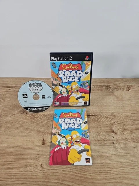 The Simpsons Road Rage - PS2 - Disque Seul - Jeu D'occasion