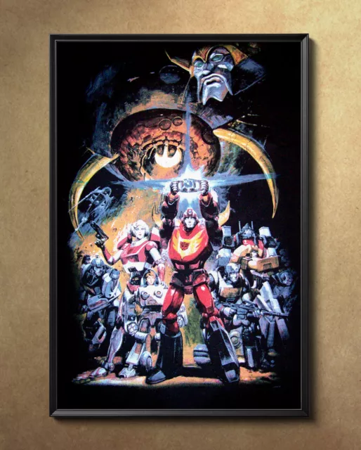 Transformers The Movie 1986 Movie Poster 24x36 Borderless Glossy 8667