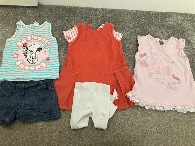 Girls Summer Clothes Bundle 9-12 Months