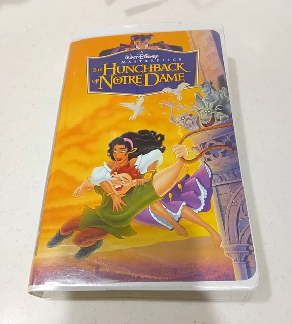 DISNEY THE HUNCHBACK of Notre Dame VHS Masterpiece Collection 1996 G ...