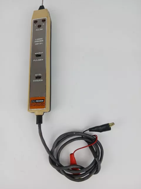 LOGIC PROBE DP-51 by BK PRECISION DYNASCAN Corp. Vintage Tech Retro Electronics