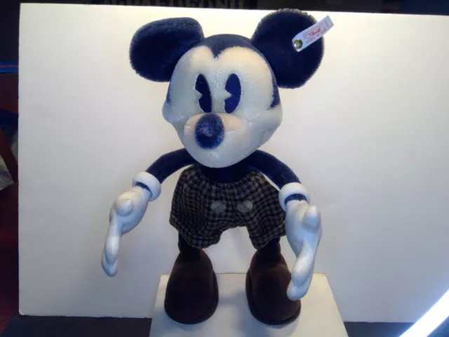 Disney Steiff Mohair La Maison de Donaldson Mickey Mouse LE #1147 de 2000