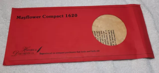 Mayflower Compact 1620 Poster
