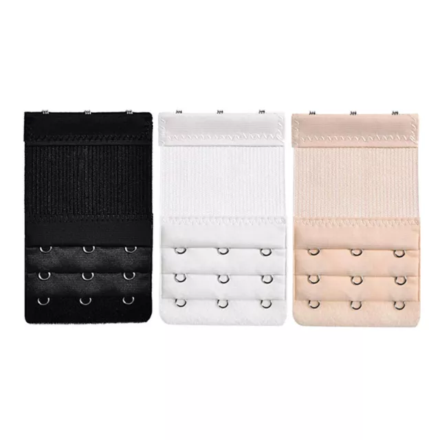 3ROW 2,3,4Hook Bra Extender Bra Strap Strapless Underwear Maternity Bra Extender 3