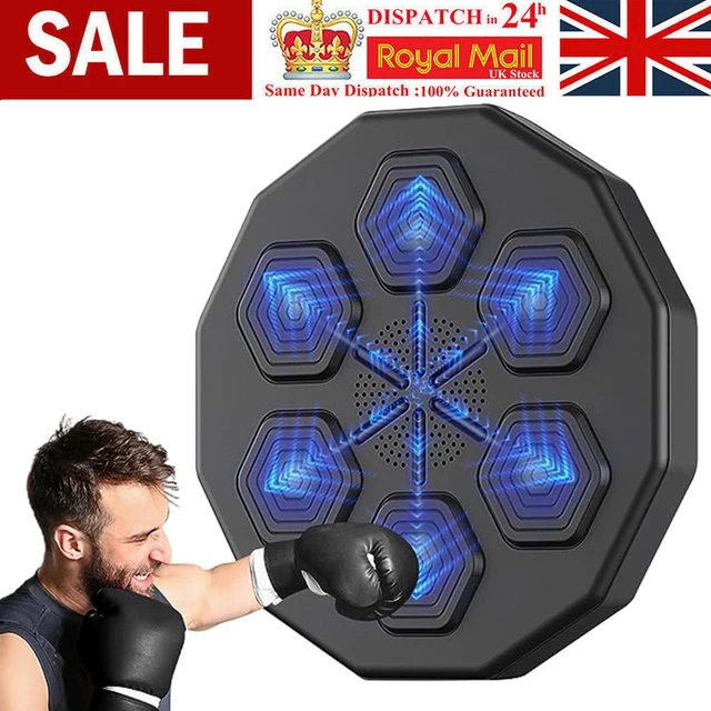 Electronic Music Boxing Trainer Machine Wall Home Target Reaction Exercise Pads