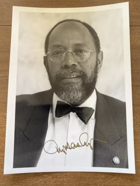 U.S. Rep. Craig Washington (D-TX) Signed Photo, 5x7