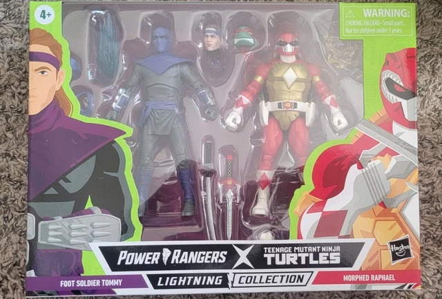 Power Rangers Teenage Mutant Ninja Turtles Foot Soldier Tommy Action Figure