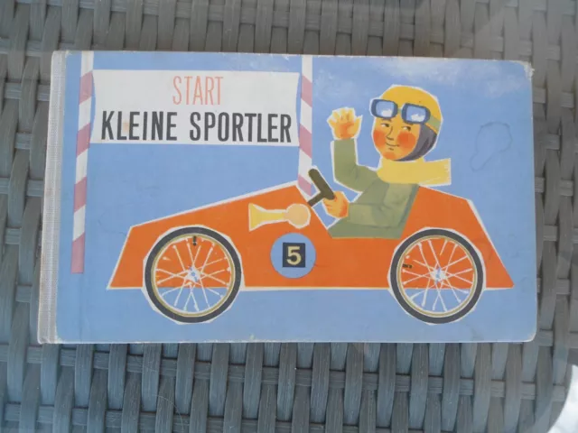 Kinderbuch DDR von Winfried Warmke "KLEINE SPORTLER" 1970