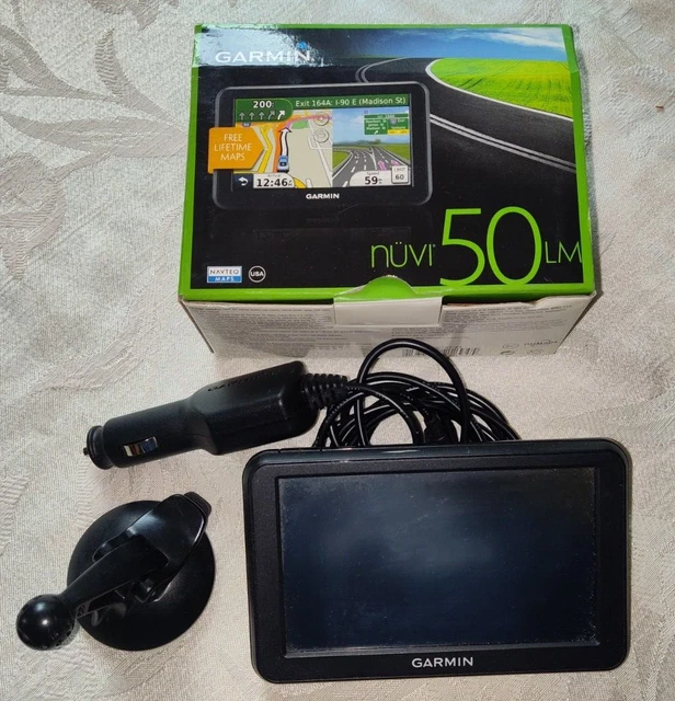GARMIN NUVI 50LM Black 5" LCD Touch Screen Auto GPS Navigation System
