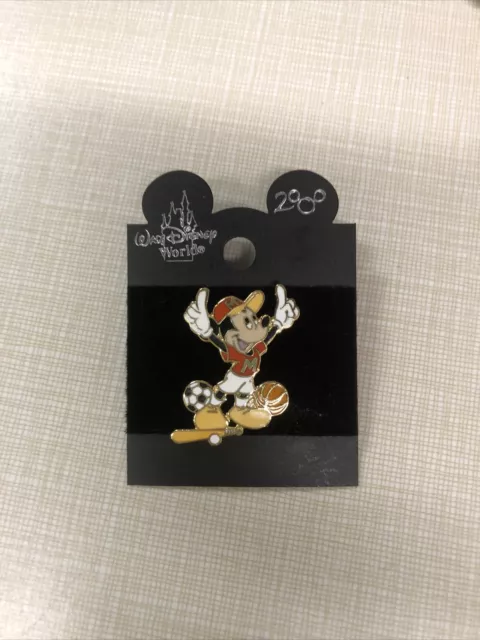 Walt Disney World WDW Pin 2000 Mickey Mouse Sports