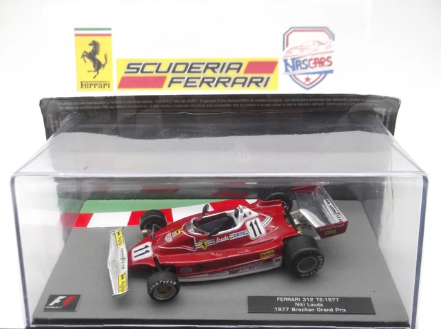 F1 FERRARI 312 T2 #11 NIKI LAUDA Világbajnok 1977 1/24 Altaya FE24-0034, (6090011522817) • Ár, Vélemények