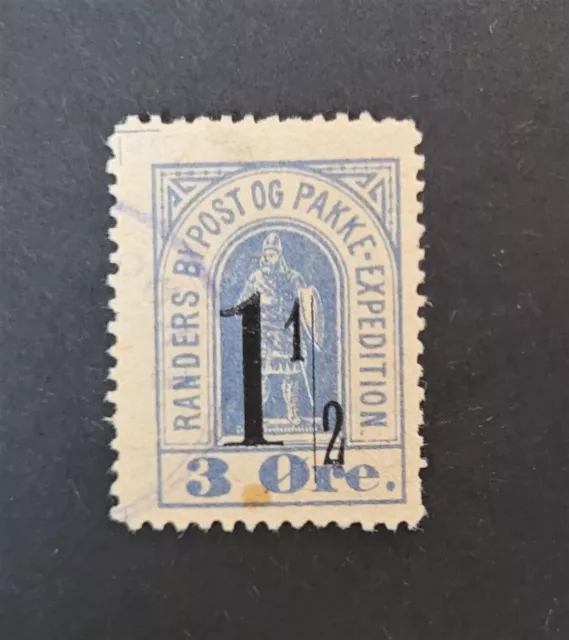 STAMPS DENMARK LOCAL POST RANDERS USED - #4863a