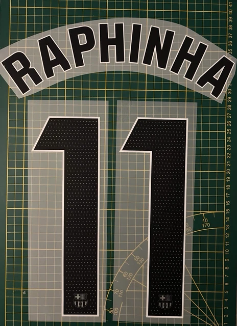 Flocage nameset RAPHINHA #11 2025 2026 Barcelone extérieur