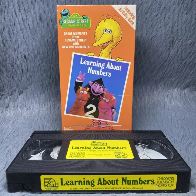 My Sesame Street Home Video Learning About Numbers