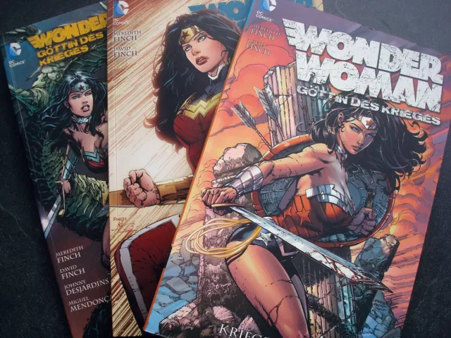 Wonder Woman – Göttin des Krieges 1 2 3 komplett, M & D Finch