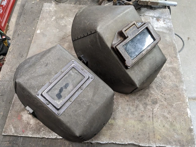 Huntsman 430P Fiber Welding Helmet welder flip up lens