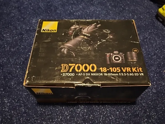 Nikon D D7000 16.2MP Digital SLR Camera - Black (Kit w/ AF-S DX ED VR...