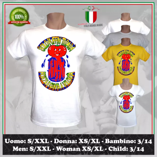 T-Shirt Solo Puffin Bud Spencer Marmellata Jam Terence Hill Uomo Donna Bambino