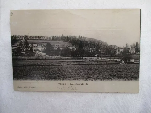 Cpa Val D'oise 95 Presles Vue Generale