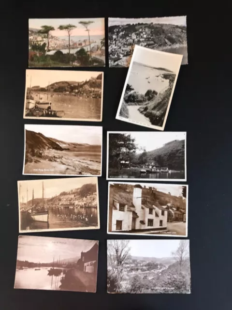 Restposten Looe Cornwall Vintage Postkarten Set 10 x 10