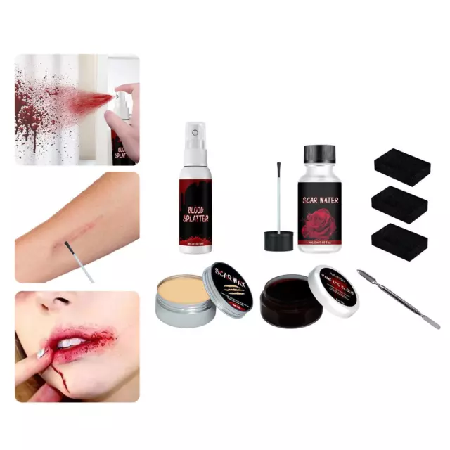 Professionelles Spezialeffekt Halloween Make Up, Gesichtsbemalung, Make Up