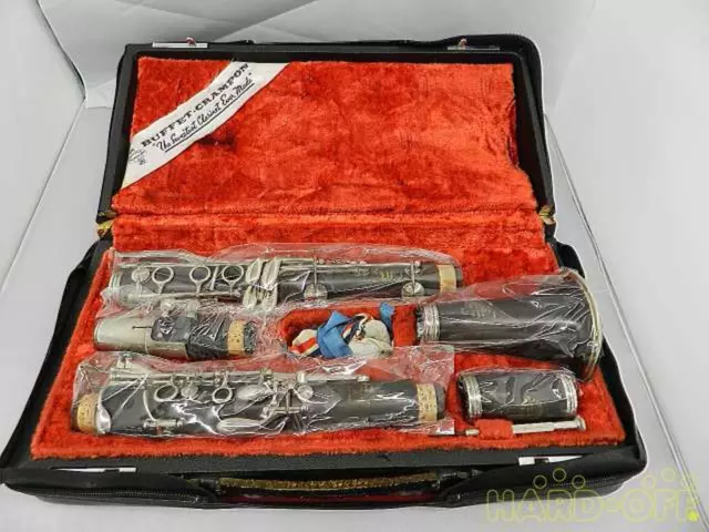 Buffet Crampon E13 Wood Bb Clarinet Evette Schaeffer Granadilla with Hard Case