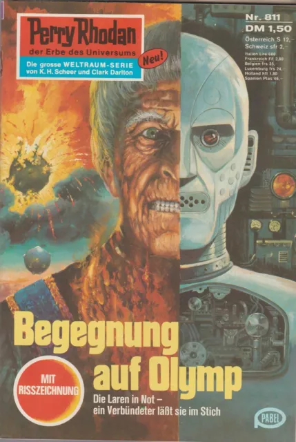 Perry Rhodan Nr. 826 Kristalle der Gewalt 1. Auflage Pabel-Moewig