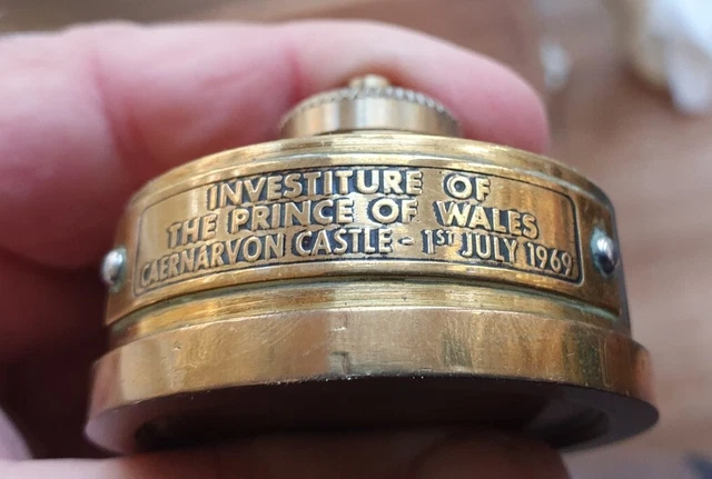 1969 Vintage Miners Lamp E Thomas & Williams Ltd Aberdare  Investiture 7