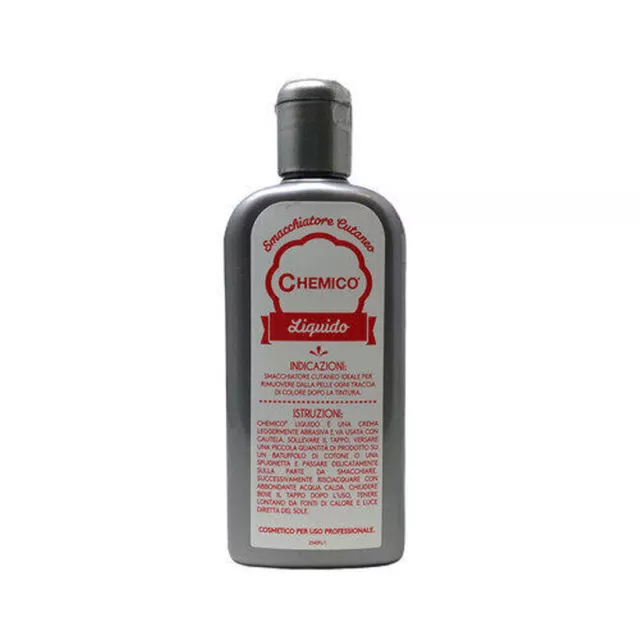 Smacchiatore Chemico Liquido per Capelli Rimozione Tintura 250 ml