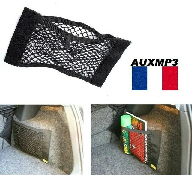 Filet élastique de maintien d'objets pour coffre de voiture
