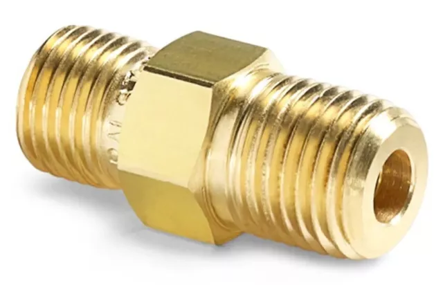 Ralston QTHA-2MB0 Male NPT Quick-test Adapter, &frac14;&quot;, brass