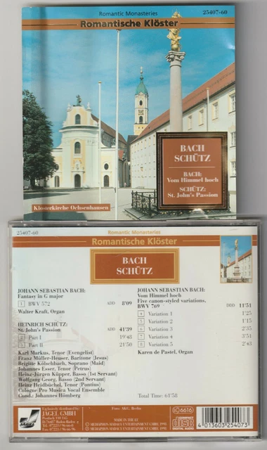 Schütz Passion selon Saint Jean ; Bach vom Himel hoch, fantaisie