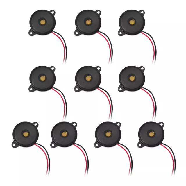 10pcs 3.6KHz DC 12V Piezo Passive Buzzer, 10pcs Electronic Buzzer Alarm