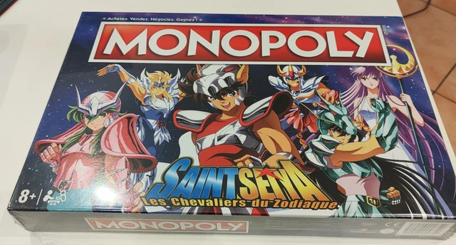 Monopoly Saint Seiya - Jeu De Société Les Chevaliers Du Zodiaque