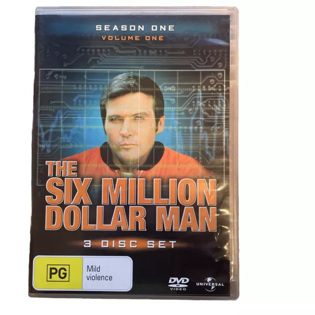 THE SIX MILLION Dollar Man Season 5 DVD Brand New Sealed Region 1
