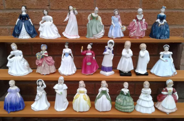 Royal Doulton Ladies - Selection Of Small Figurines. 2