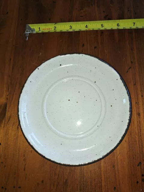 Retro Wedgwood Stonehenge Midwinter Moon England Saucer white 16cm