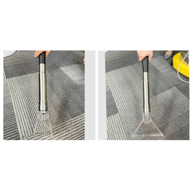 Buse D'extraction Transparente Pour Nettoyeur Tapis/sièges - Compatible Tuyaux 32-35mm - Pour Voiture, Canapé, Escaliers