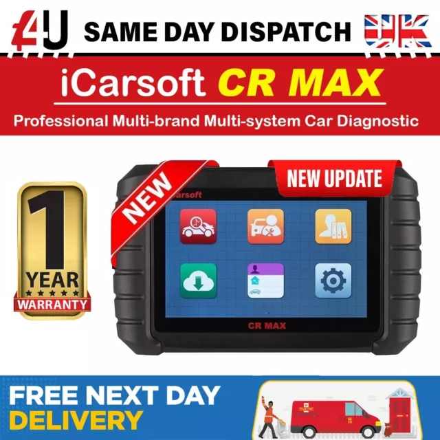 iCarsoft CR Max - Professional Multibrand Automotive Diagnostic